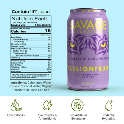 Savage Hydration - Passionfruit